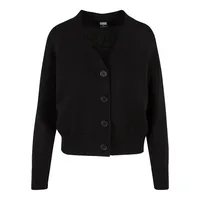 URBAN CLASSICS Strickjacke - Black - L