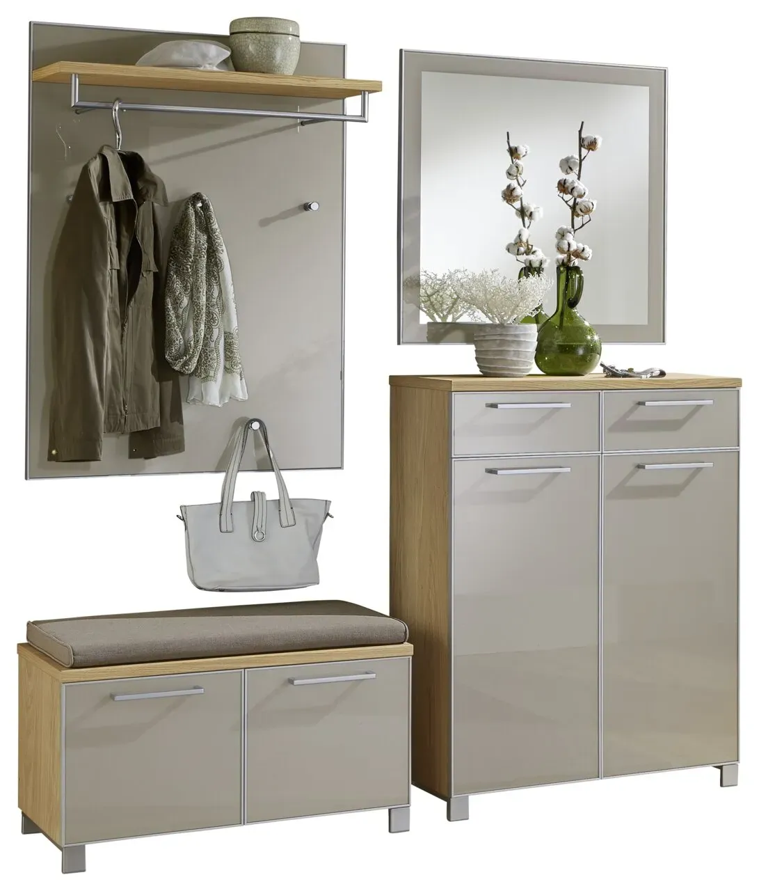 VOSS Garderoben-Set 5-tlg. SANTINA - B/H/T ca. 178,00x193,00x37,00
