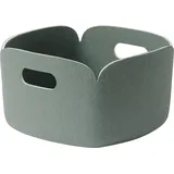 Restore Aufbewahrungskorb 28 x 28 cm gedämpftes Grün