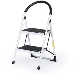 Klappbare Stahltreppe, 475 mm, 2 Stufen