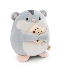 NICI Kuscheltier Hamster Shai 16 cm mit Keks