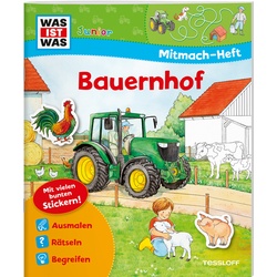 Was Ist Was Junior Mitmachheft / Was Ist Was Junior Mitmach-Heft Bauernhof - Sabine Schuck  Ida Wenzel  Kartoniert (TB)