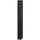 [en.casa] Tynset Standregal 175 x 20 x 20 cm Schwarz
