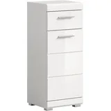 xonox.home Bad Scout Standschrank 37 x 88 x 31 cm Weiß
