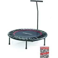 Faltbares Fitness-Trampolin ROT 102 CM