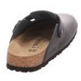 Birkenstock Boston Naturleder schmal schwarz 42