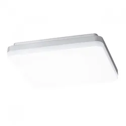 Sigor Aufbauleuchte Square 260mm silber Sensor 18W 3000K IP20 110° 2100lm Ra80