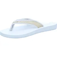 Puma Damen Sandy Flip Metallic Shine Flip-Flop, White- Gold White, 42