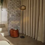 OSRAM Stehlampe BALL, braun / rost, für Wohn- / Esszimmer, Papier / Lunolit / Lunopal, Stehlampe - 30.5 cm - 30.5 cm - 160 cm