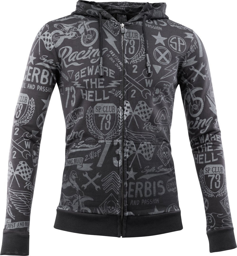 Acerbis Street SP Club Hoodie, grijs, M Voorman