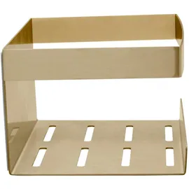 Schöner Wohnen Duschablage Meleto, Gold, Metall, eckig, 25x8x11.5 cm, Badaccessoires, Duschzubehör, Duschregal