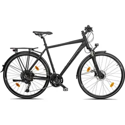 Trekkingrad 28 Zoll Riverside 740 TR Herren Schwarz L