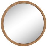 XXXLutz Wandspiegel, Natur, Holz, Glas, , Aluminium, Holzwerkstoff ¦ Maße cm, Spiegel, Wandspiegel