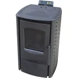 Nemaxx NEMAXX® P6 Pelletofen 6 kW A+ bis 120 m3 – Auto-Reinigungszyklus, ECO-Modus, Wochenprogramm & mechanische Reinigungsunterstützung – Schwarz