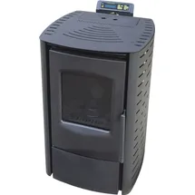 Nemaxx NEMAXX® P6 Pelletofen 6 kW A+ bis 120 m3 – Auto-Reinigungszyklus, ECO-Modus, Wochenprogramm & mechanische Reinigungsunterstützung – Schwarz