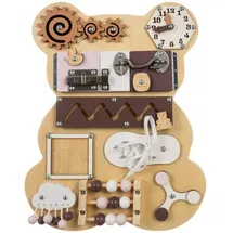 Kruzzel Motoriktafel Teddy Braun