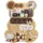 Kruzzel Motoriktafel Teddy Braun