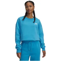 Under Armour Icon Fleece Oversized Sweatshirt - Ether Blue / White - S