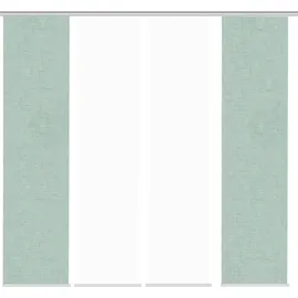 HOME WOHNIDEEN Schiebegardine »PIVE 4er SET« Paneelwagen 4 Stk. tlg. Schiebevorhang Digidruck 4er Set PIVE