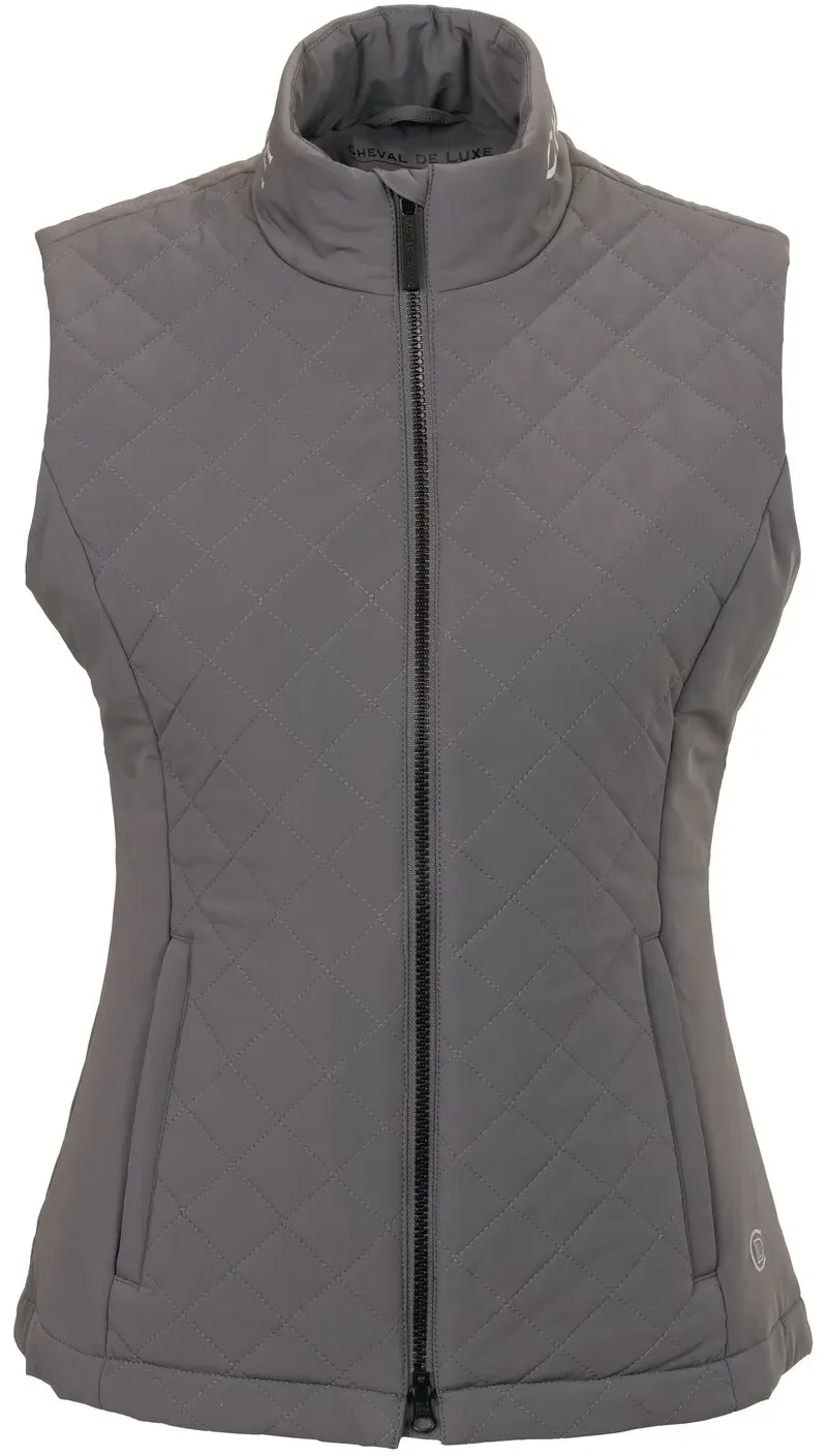 Cheval de Luxe Steppweste Lightweight Marseille night grey L