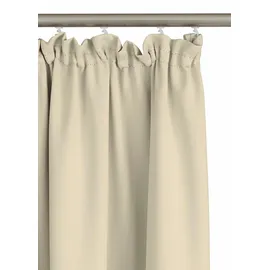 Wirth Dim out Kräuselband 145 x 150 cm beige