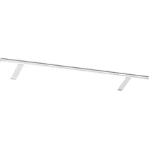 Saphir Aufbauleuchte SAPHIR, grau (chromfarben), B:60cm H:11,5cm T:1,3cm, Leuchten, Breite 60 cm, Spiegelleuchte