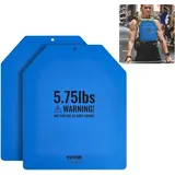 Vevor Gewichtswestenplatten 2,6 kg x 2 Stk. Zusatzgewicht für Gewichtswesten