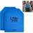 Vevor Gewichtswestenplatten 2,6 kg x 2 Stk. Premium-Gewichtsplatten aus Stahl, konturierte ergonomische Passform Zusatzgewicht für Gewichtswesten, für Krafttraining Laufen Fitness intensives Training
