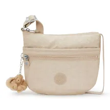 Kipling Umhängetasche Basic Plus Eyes Wide Open Arto S Small Crossbody Sparkled Beige
