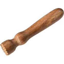 Barstößel, waffelförmiges Ende - Sheesham Holz (22,5cm)