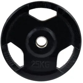 Sport-Thieme Hantelscheibe Wettkampf, gummiert, 50 mm, 25 kg