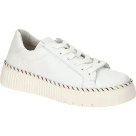 Gabor Plateau Schnürschuhe in Weiß 40 EU - Gr.: