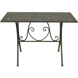 Hti-Living Lily Gartentisch 70 x 120 cm Rost