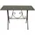 Hti-Living Lily Gartentisch 70 x 120 cm Rost