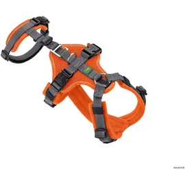 Hunter Maldon Hundegeschirr Orange/Grau XS
