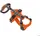 Hunter Maldon Hundegeschirr Orange/Grau XS