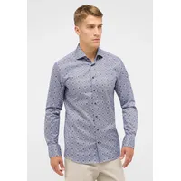 Eterna Langarmhemd "SLIM FIT", Herren, Gr. 41, Normalgrößen, blau,