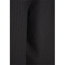 URBAN CLASSICS Relaxed Seersucker Kurzarmhemd Schwarz M
