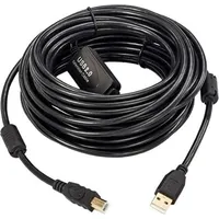 MicroConnect Active USB 2.0 A-B Cable, 10m (10 m,
