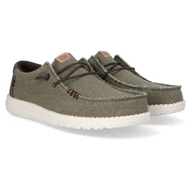 HEYDUDE Wally Braided Herren Grün 43