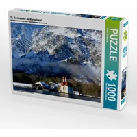 Calvendo Puzzle St. Bartholomä im Winterkleid 1000 Teile Puzzle