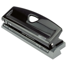 RAPESCO Verstellbarer 6-fach-Locher schwarz, 20.4x4.3x6.8 cm