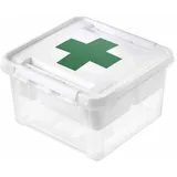 orthex Aufbewahrungsbox Erste Hilfe-Box 27,8 x 27,5 x 47,5 cm 12-tlg. weiß