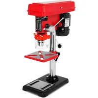 Eberth - Tischbohrmaschine, Standbohrmaschine, Ständerbohrmaschine, 550 Watt, 50mm Spindelhub, Bohrfutter Ø3-16mm, 9 Geschwindigkeiten Max. 2350u/min, Säulenbohrmaschine, Bohrtisch Neigbar Schwenkbar