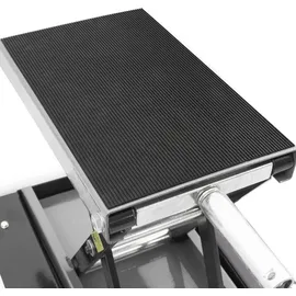 BITUXX Rollbarer Motorrad Heber Hebebühne Montagebock mechanischer Scherenheber Montageständer Rangierheber Lift bis 500kg Grau/Schwarz MS-19533