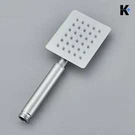klarwerk LANA Duscharmatur Set mit Regendusche & Handbrause Silber 27271000