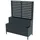 Westmann Dekora 5 Stufenhochbeet mit Rankgitter 60 x 30 cm Anthrazit
