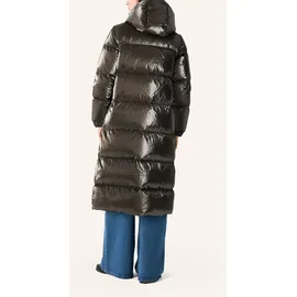 K-Way Funktionsjacke "K-Way Winterjacke RUENNE THERMO PEARLY", Damen, Gr. L, schwarz olive combo, Obermaterial: 100% Nylon. Füllung: 90% Entendaunen, 10% Entenfedern, Jacken Funktionsjacke