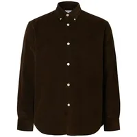 Selected Regular Fit Cordhemd aus reiner Baumwolle Modell 'DANNI',