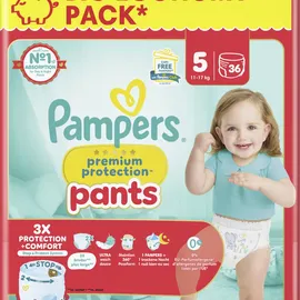 Procter & Gamble Pampers Premium Protection Pants Underjams Gr.5 Junior 11-17kg Big Pack - 5